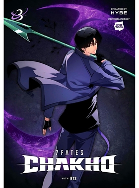 现货 7FATES CHAKHO漫画3 英文原版 韩漫 BTS防弹少年团 HYBE公司官方出品 7FATES CHAKHO Vol 3