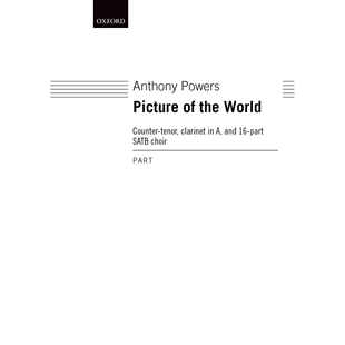 Welt 9780193412545 Ein Bild World Picture the 世界之音：合唱器乐伴奏 预订 der