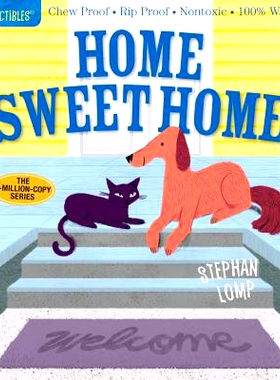 预订 Indestructibles: Home Sweet Home: Chew Proof - Rip Proof - Nontoxic - * Washable (Book for Babies, Newborn Books, S