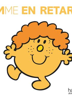 现货 法语版奇先生妙小姐系列童书 迟到小姐 Madame En Retard 儿童启蒙 法语学习 经典童书系列 生活习惯认知