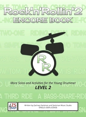 预订 Rock’n’Rollin’ 2 ENCORE: MORE Solos and Activities for Drummers: 9798845819444