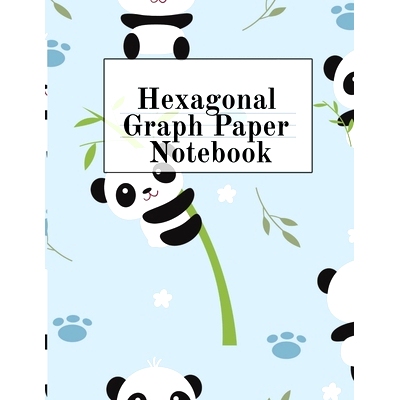 预订 Hexagonal Graph Paper Notebook: Hexagon Composition Notepad (.5