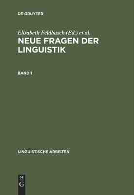 【预订】Neue Fragen der Linguistik 9783484302709