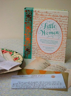 现货小妇人 豪华收藏版 含19封手写信 英文原版 罗南 甜茶 电影原著 Little Women: The Complete Novel (Handwritten Classics)