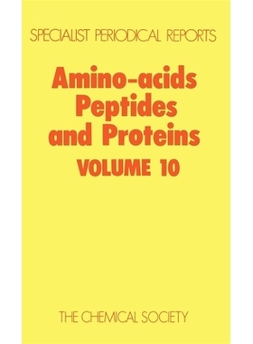 预订 Amino Acids, Peptides and Proteins: Volume 10 氨基酸、肽和蛋白质：第 10 卷: 9780851860947