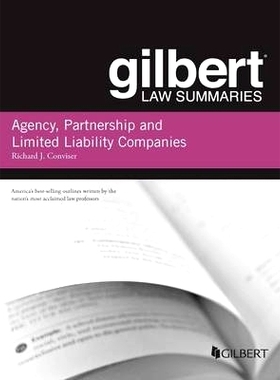 预订 Gilbert Law Summary on Agency, Partnership and LLCs Conviser Gilbert Law关于代理，合伙和有限责任公司的总结，第七版:
