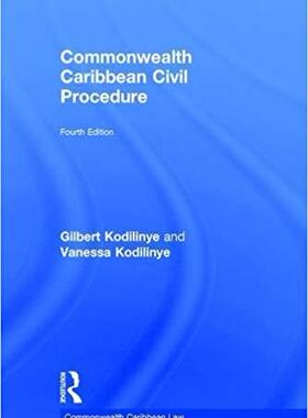 【预售】Commonwealth Caribbean Civil Procedure