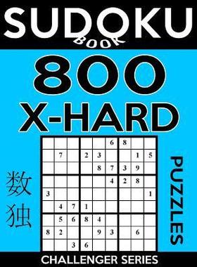 [预订]Sudoku Book 800 Extra Hard Puzzles: Sudoku Puzzle Book With Only One Level of Difficulty 9781546493235