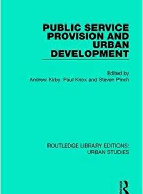 【预售】Public Service Provision and Urban Development