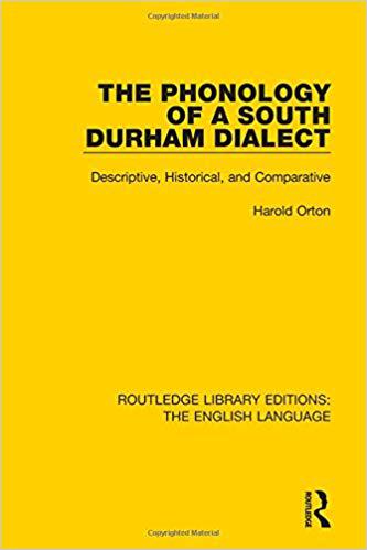 【预售】The Phonology of a South Durham Dialect