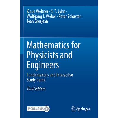 预订 Mathematics for Physicists and Engineers Fundamentals and Interactive Study Guide 物理学家与工程师的数学:基础与交
