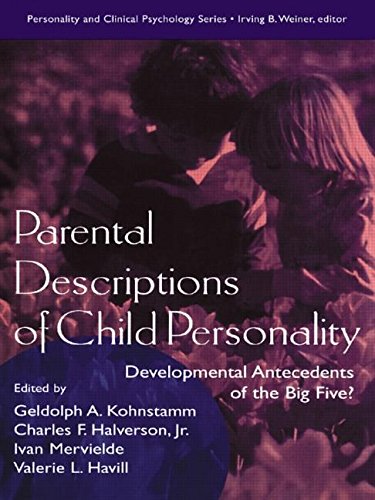 【预订】Parental Descriptions of Child Personality