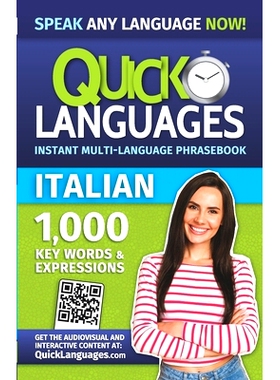 预订 Quick Languages - English-Italian Phrasebook / Frasario inglese-italiano: 9781681655925