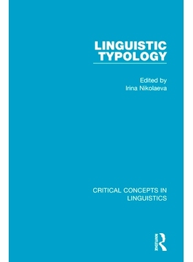 预订 Linguistic Typology: 9781138342514