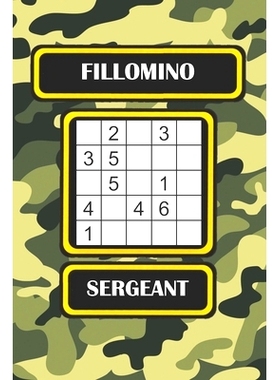 预订 Fillomino: Sergeant: 9781652947417
