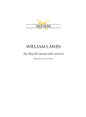 预订 William Lawes: The Royall Consort (old version): 9781898131083