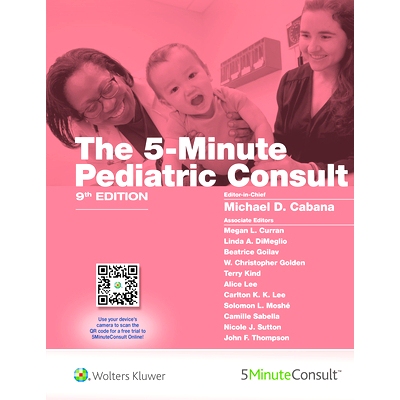 预订 5-Minute Pediatric Consult (The 5-Minute Consult Series) 5分钟儿科疾病咨询: 9781975204938