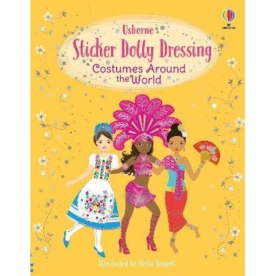 预订 Sticker Dolly Dressing Costumes Around the World: With over 250 reusable Stickers 贴纸多莉穿世界各地的服装: 9781474