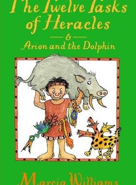 英文原版 漫画希腊神话：赫拉克勒斯的十二项任务，阿里昂与海豚 Greek Myths: Twelve Tasks of Heracles & Arion & the Dolphins