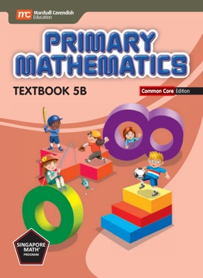 PRI MATH TB 5B CC 美版新加坡数学 符合CCSE大纲 基于CPA教学法 进口原版