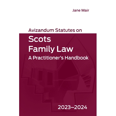预订 Avizandum Statutes on Scots Family Law:  