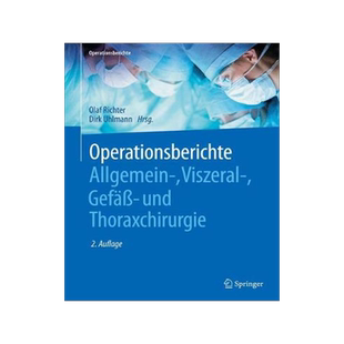 预订 Operationsberichte Allgemein-, Viszeral- , Gefäß- und Thoraxchirurgie