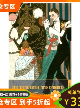 现货 英文原版 美丽与毁灭 Alma Classics 菲茨杰拉德作品系列 The Beautiful and Damned by F.Scott Fitzgerald