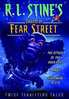 现货 The Attack of the Aqua Apes and Nightmare in 3-D: Twice Terrifying Tales 9781416991366