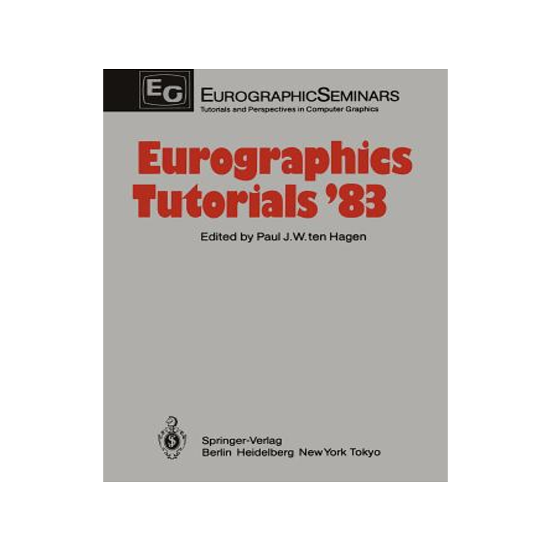 预订 Eurographics Tutorials ’83