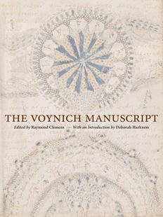 Manuscript 16世纪神秘天书 全彩手稿 Clemens Raymond Voynich 英文原版 伏尼契手稿 耶鲁大学出版 预售 社 The