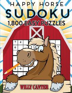 Puzzle 预订 800 Book. Wasted Gigantic Puzzles Value With Horse Big 9781540586193 Happy Easy Sudoku