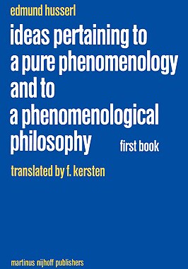 预订 Ideas Pertaining to a Pure Phenomenology and to a Phenomenological Philosophy