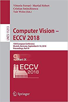 【预售】Computer Vision – ECCV 2018