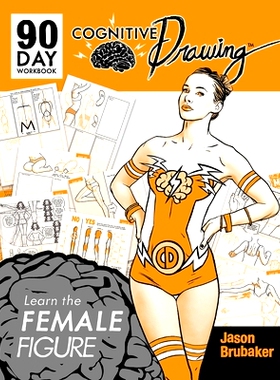 预订 Cognitive Drawing: Learn the Female Figure: 9781734879919