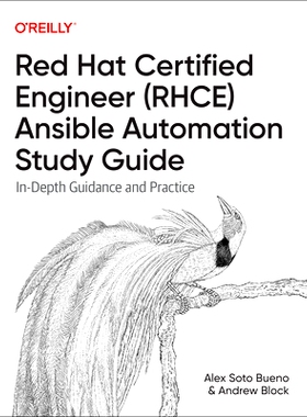 预订 Red Hat Certified Engineer (Rhce) Ansible Automation Study Guide: In-Depth Guidance and Practice 红帽认证工程师（Rh