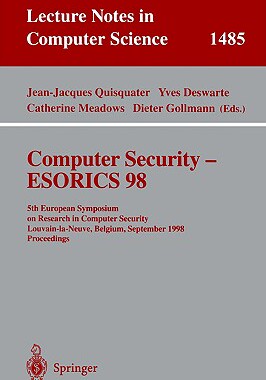 【预订】Computer Security - ESORICS 98