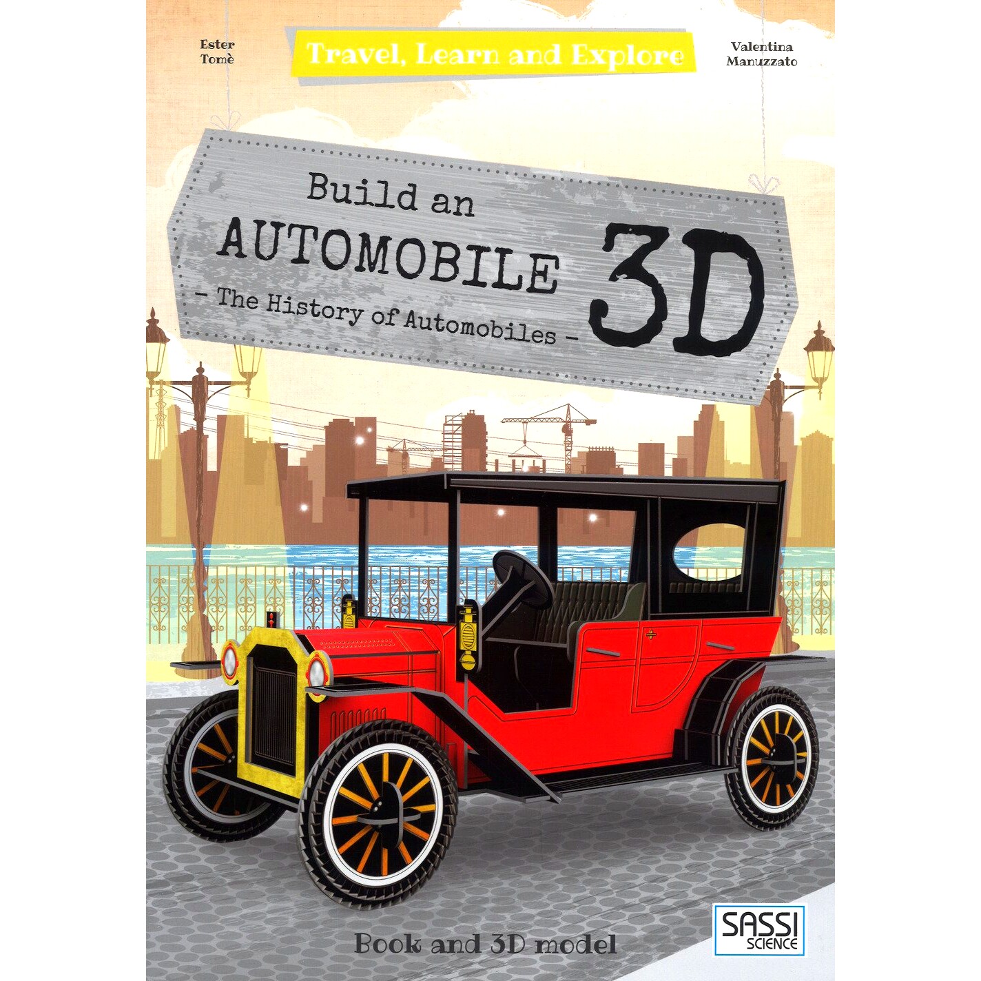 现货 Build an Automobile 3D模型建造手工书 汽车 英文原版立体书