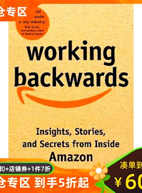 现货 英文原版 反向工作：亚马逊内部的反思、故事和成功秘密 Amazon高管 Colin Bryar & Bill Carr Working Backwards