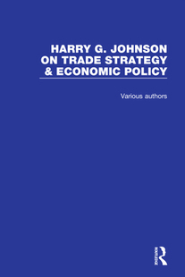 Policy 预订 Harry Strategy Trade 9781032049397 Economic Johnson