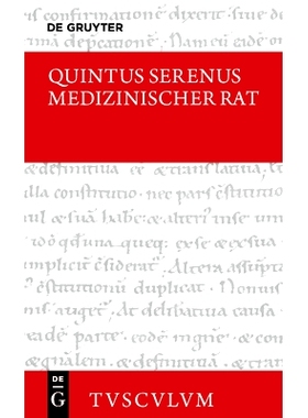 预订 Medizinischer Rat / Liber medicinalis: Lateinisch - deutsch *建议: 9783110527124