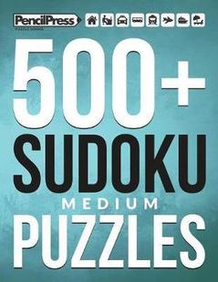 9781979508049 with Book Sudoku answ Puzzle 500 for adults Medium 预订 Puzzles
