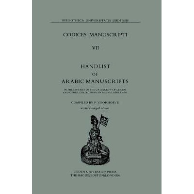 Handlist of Arabic Manuscripts