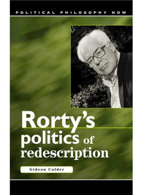 预订 Rorty’s Politics of Redescription 罗蒂的重新描述政治: 9780708319604
