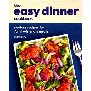 Family Meals Dinner Fuss Recipes Easy Cookbook Friendly 预订 for The