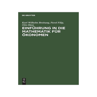 预订 Einführung in die Mathematik für Ökonomen
