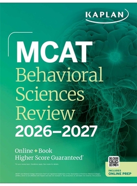 预订 MCAT Behavioral Sciences Review 2026-2027: Online + Book: 9781506297361