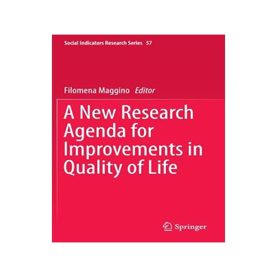 预订 A New Research Agenda for Improvements in Quality of Life