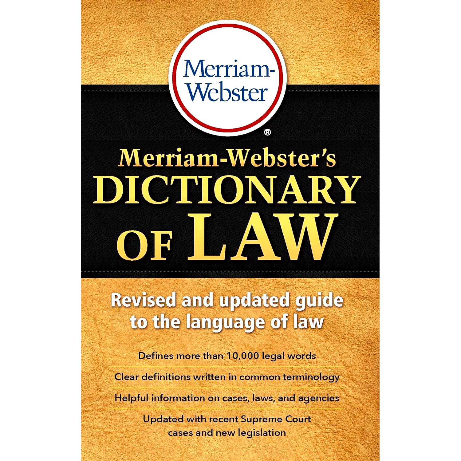 现货 韦氏法律词典 英文原版 Merriam-Webster's Dictionary of Law
