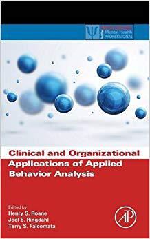 【预售】Clinical and Organizational Applications of Applied Behavior Analysis