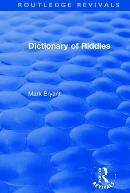 【预订】Dictionary of Riddles
